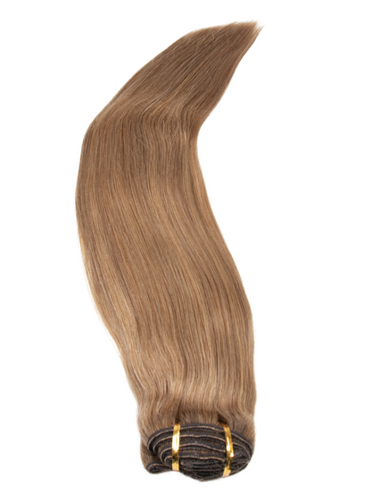 18 Inches Double Drawn Human Hair Clip In Extensions