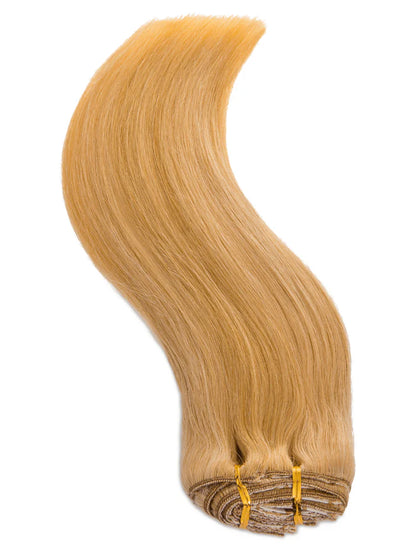 18 Inches Double Drawn Human Hair Clip In Extensions