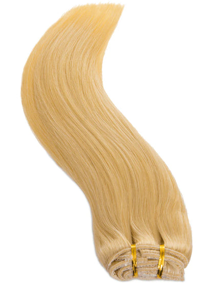 18 Inches Double Drawn Human Hair Clip In Extensions