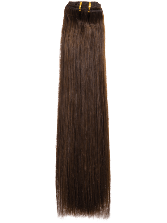 18 Inches Double Drawn Human Hair Clip In Extensions