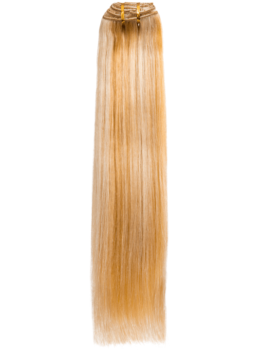 18 Inches Double Drawn Human Hair Clip In Extensions