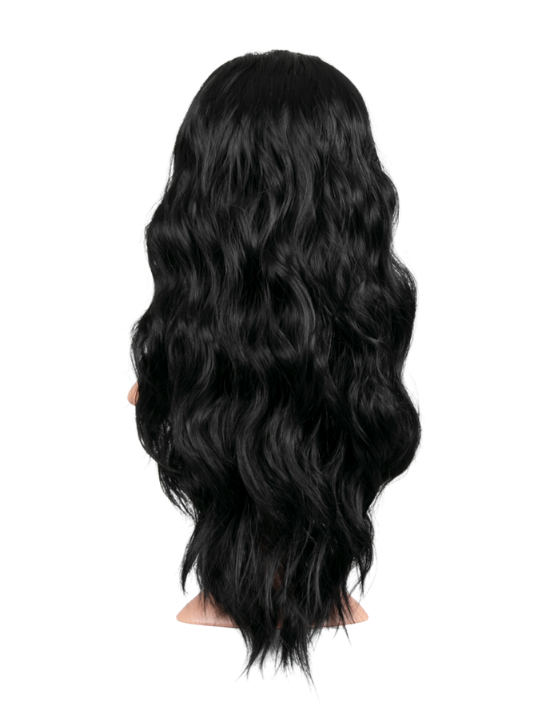 Jasmine Premium Synthetic Fibre Natural Wave Half Head Wig
