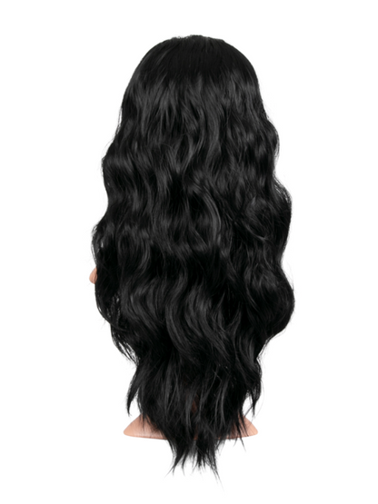 Jasmine Premium Synthetic Fibre Natural Wave Half Head Wig