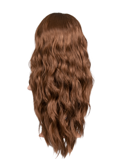 Jasmine Premium Synthetic Fibre Natural Wave Half Head Wig