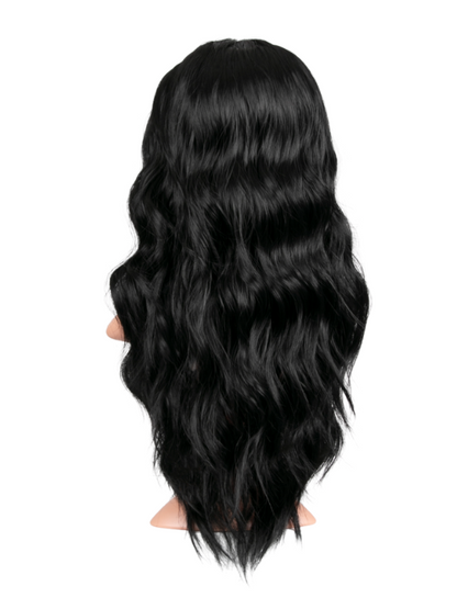Jasmine Premium Synthetic Fibre Natural Wave Half Head Wig