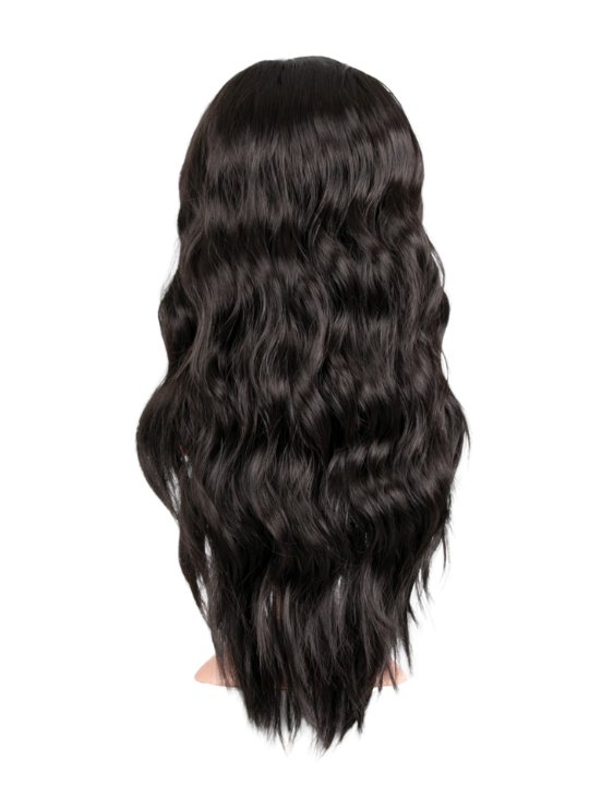 Jasmine Premium Synthetic Fibre Natural Wave Half Head Wig