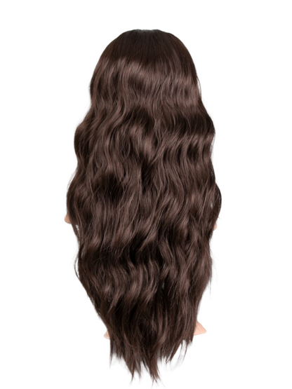 Jasmine Premium Synthetic Fibre Natural Wave Half Head Wig