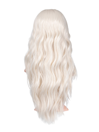 Jasmine Premium Synthetic Fibre Natural Wave Half Head Wig