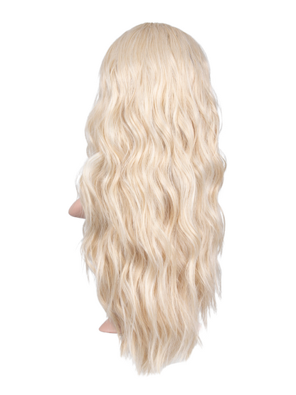 Jasmine Premium Synthetic Fibre Natural Wave Half Head Wig