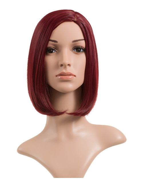 Jenny Side Parting Full Head Bob Wig