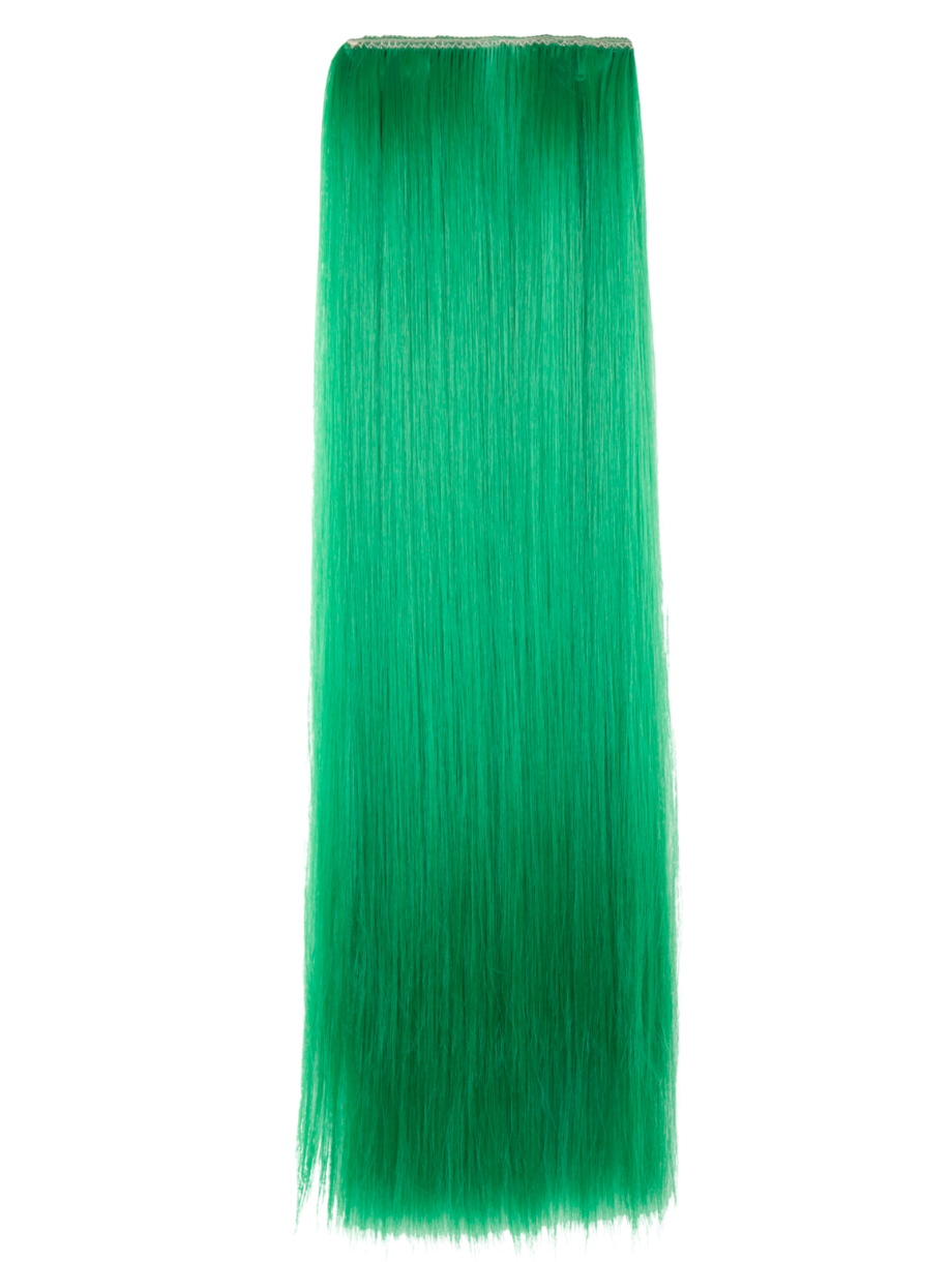 One Piece Straight Multi Colour Clip in Extensions – K001