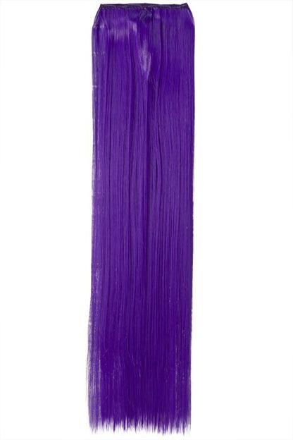 One Piece Straight Multi Colour Clip in Extensions – K001