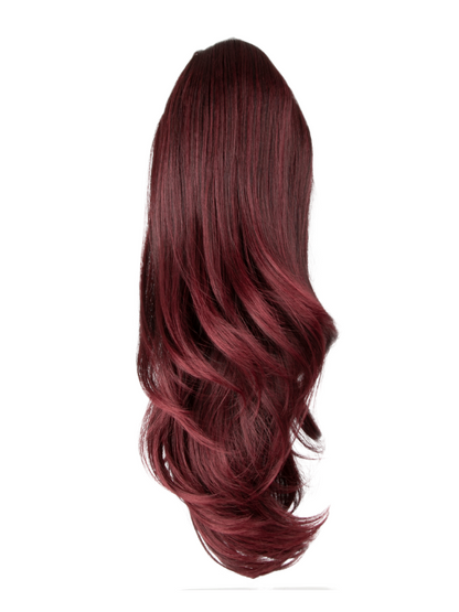 Reversible (2 styles in 1) Drawstring Ponytail - Laurel