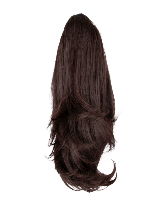 Reversible (2 styles in 1) Drawstring Ponytail - Laurel