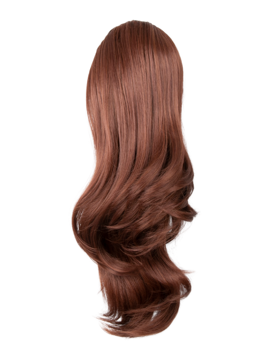 Reversible (2 styles in 1) Drawstring Ponytail - Laurel