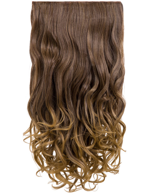 KOKO COUTURE - 3 Wefts 22" Curly Synthetic Hair Extensions - Lena