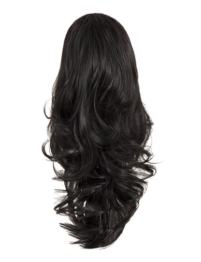 Reversible (2 styles in 1) Drawstring Ponytail - Laurel