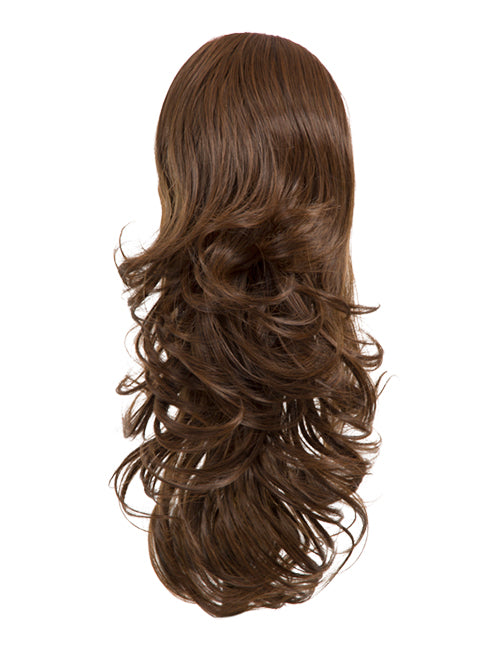 Reversible (2 styles in 1) Drawstring Ponytail - Laurel