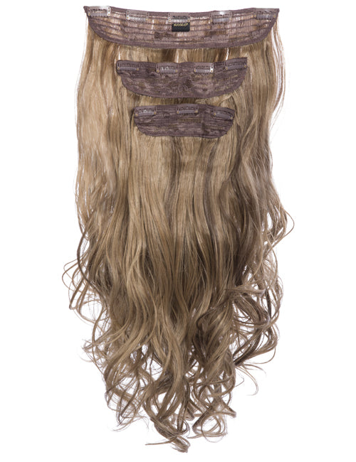 KOKO COUTURE - 3 Wefts 22" Curly Synthetic Hair Extensions - Lena