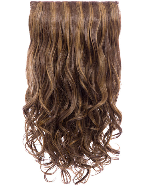 KOKO COUTURE - 3 Wefts 22" Curly Synthetic Hair Extensions - Lena