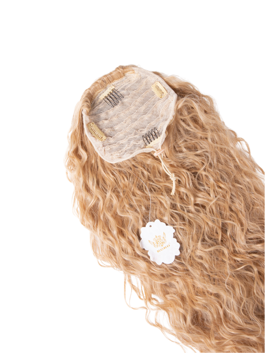 Claw Clip or Drawstring French Curl Style Ponytail - Mia