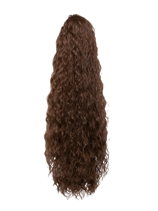 Claw Clip or Drawstring French Curl Style Ponytail - Mia