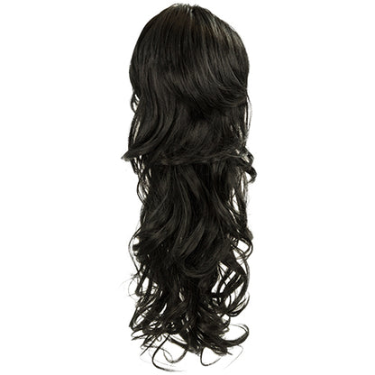 Long Curl with Volume Crown Drawstring Ponytail - Molly