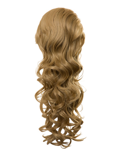 Long Curl with Volume Crown Drawstring Ponytail - Molly