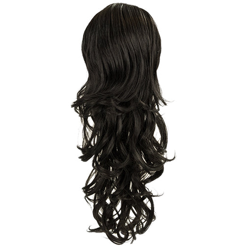 Long Curl with Volume Crown Drawstring Ponytail - Molly