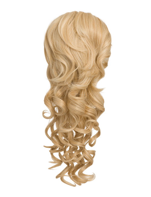Long Curl with Volume Crown Drawstring Ponytail - Molly