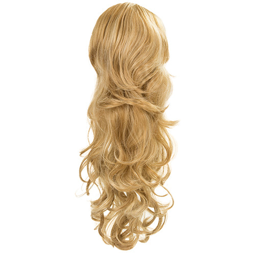 Long Curl with Volume Crown Drawstring Ponytail - Molly