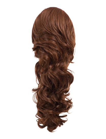 Long Curl with Volume Crown Drawstring Ponytail - Molly