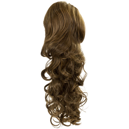 Long Curl with Volume Crown Drawstring Ponytail - Molly