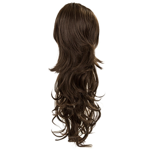 Long Curl with Volume Crown Drawstring Ponytail - Molly