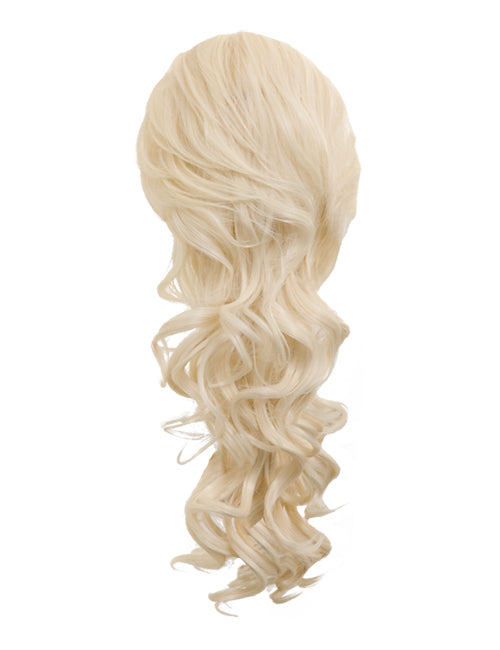 Long Curl with Volume Crown Drawstring Ponytail - Molly