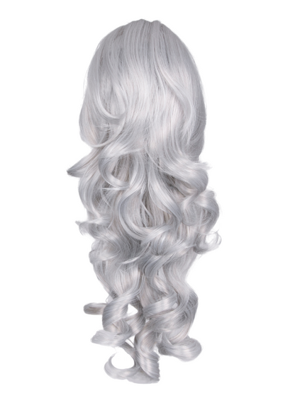 Long Curl with Volume Crown Drawstring Ponytail - Molly