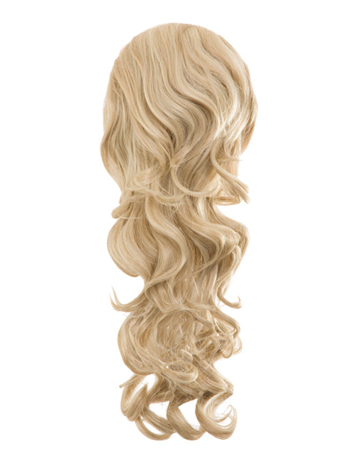 Long Curl with Volume Crown Drawstring Ponytail - Molly