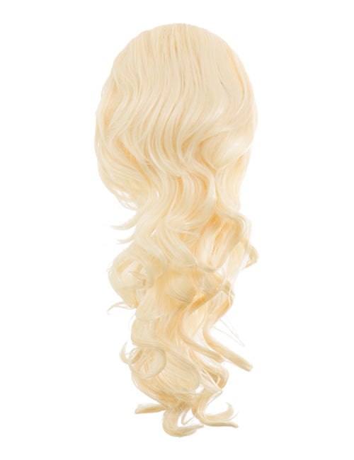 Long Curl with Volume Crown Drawstring Ponytail - Molly