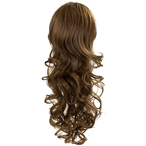 Long Curl with Volume Crown Drawstring Ponytail - Molly