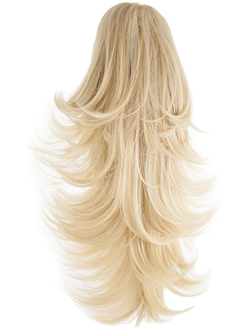 Claw Clip Reversible (2 Styles in 1) Ponytail - Pearl