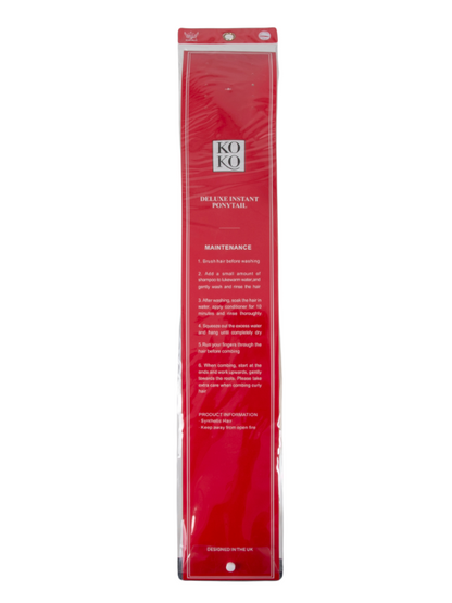 Claw-Clip Straight Ponytail 26″ - Scarlett