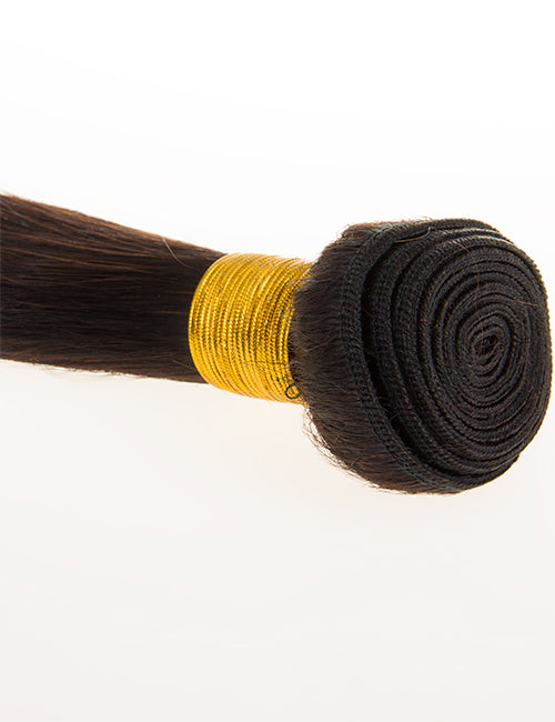 Straight Bundle 100g Virgin India Human Hair Weave Extensions