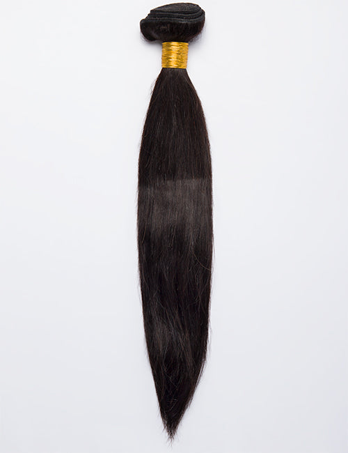 Straight Bundle 100g Virgin India Human Hair Weave Extensions