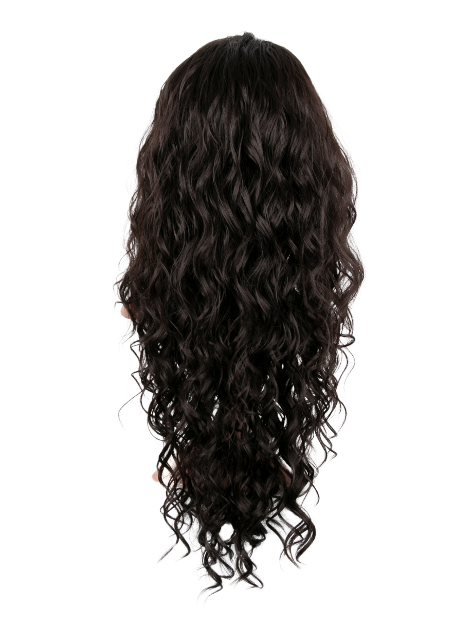 Tyra Long Afro Curl Full Head Wig