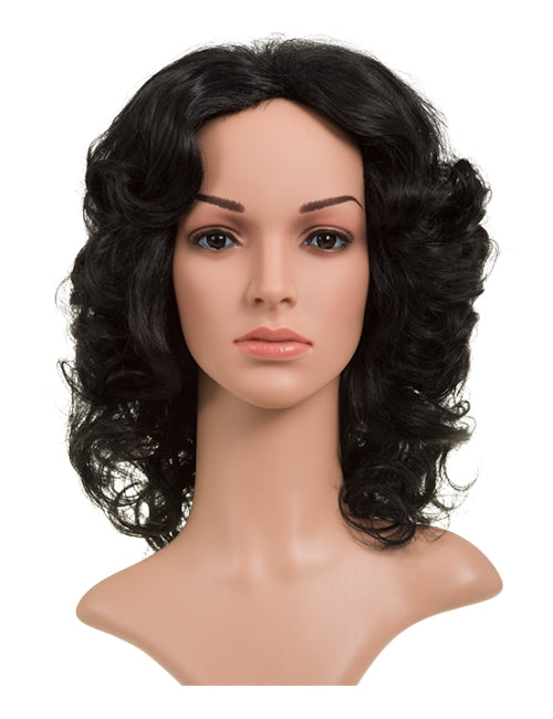 Tina Retro Short Curly Full Head Wig