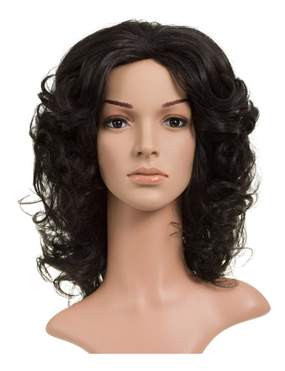 Tina Retro Short Curly Full Head Wig