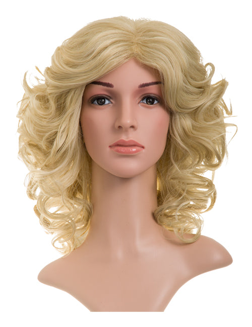 Tina Retro Short Curly Full Head Wig