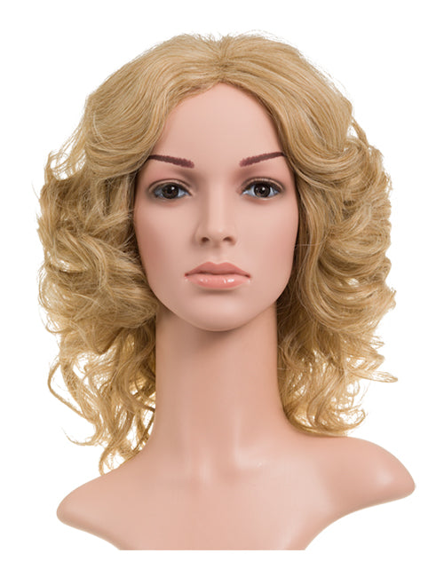 Tina Retro Short Curly Full Head Wig
