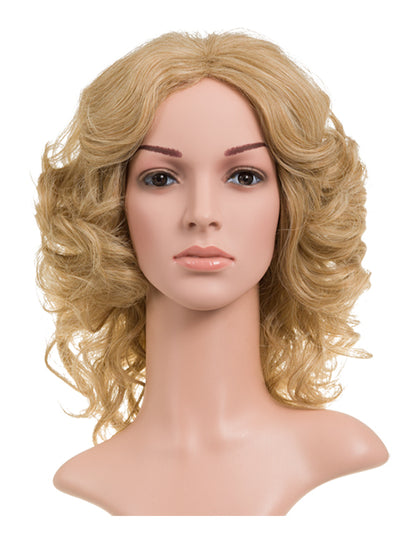 Tina Retro Short Curly Full Head Wig