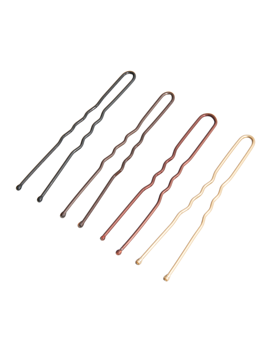 U Shaped Hair Pins - 4 Colours